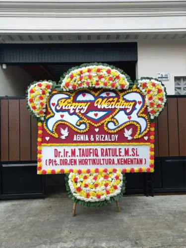 Papan Bunga Pernikahan tangerang selatan